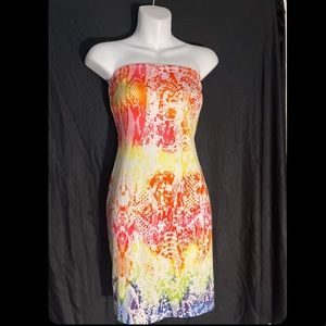 Sleeveless Snakeskin dress